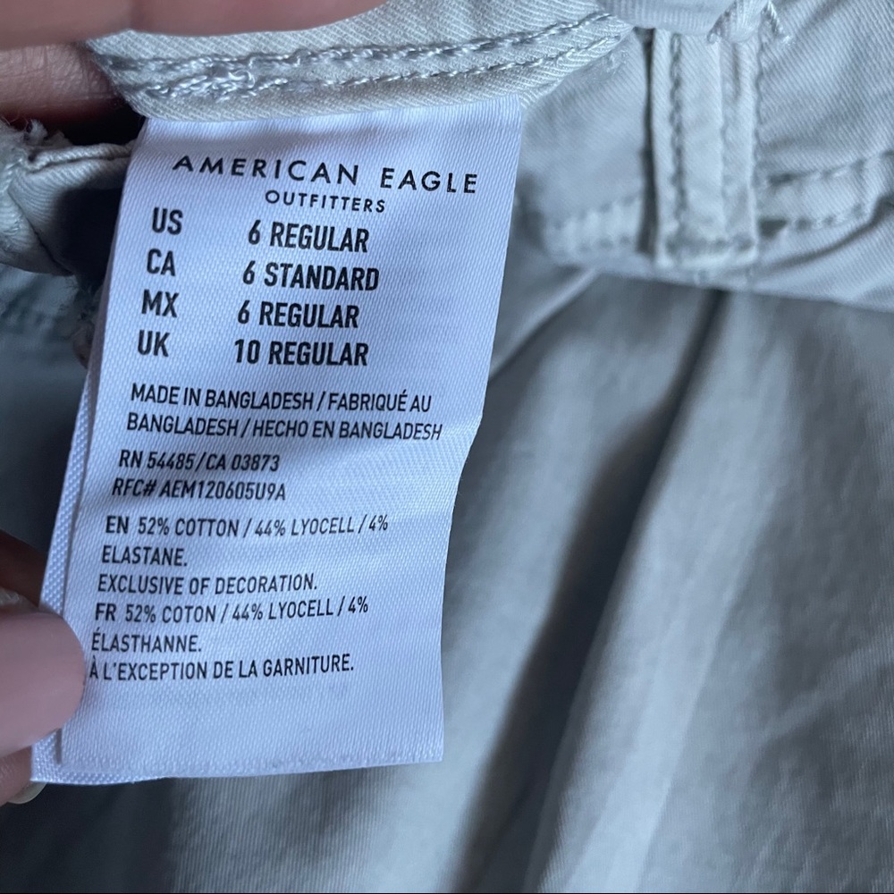 American Eagle khakis High Rise Wide legs Pants - Picture 4 of 13